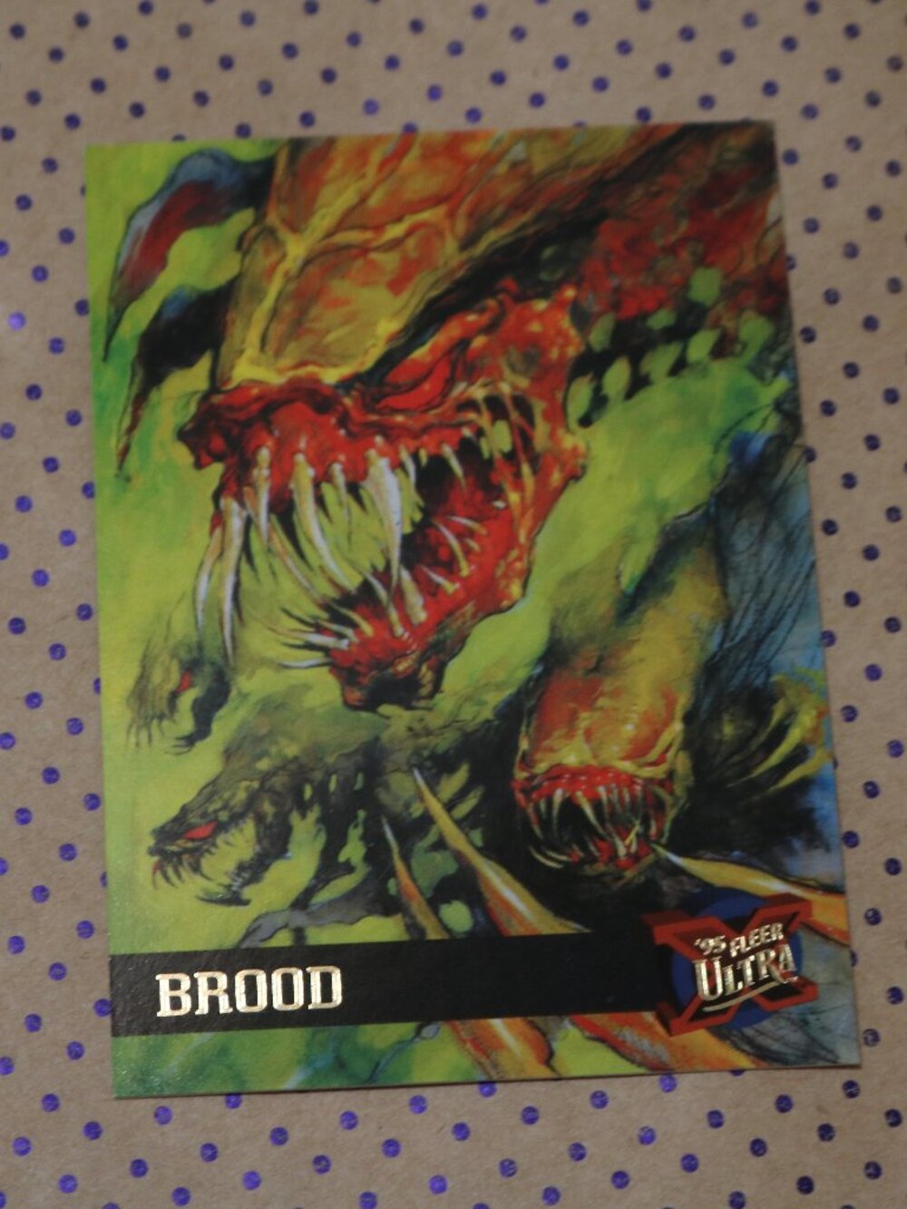 Brood #9 Marvel Card (1994)